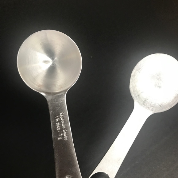 Starbucks Coffee Espresso Measuring Scoop Spoon Cup Flip Top SS 1 1/2 tbsp / 7 g - Picture 5 of 6